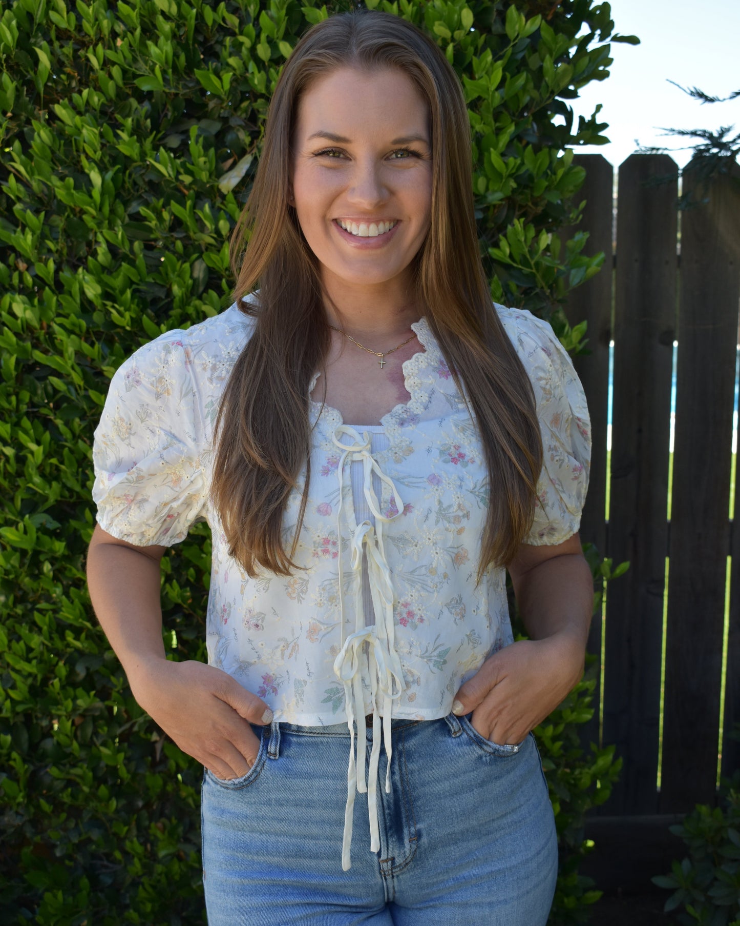 Dainty Tie Top