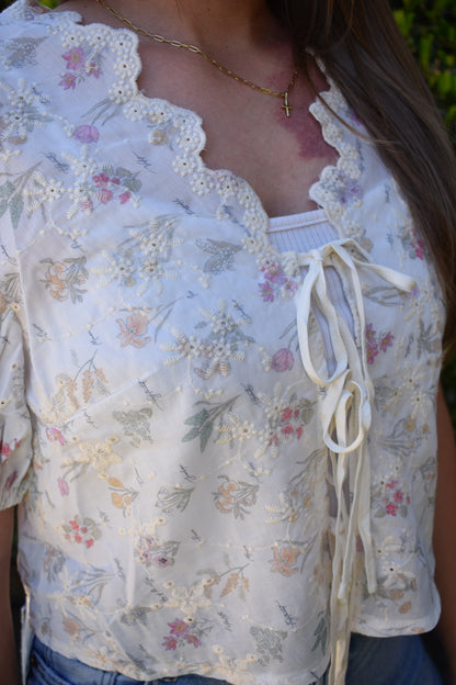 Dainty Tie Top