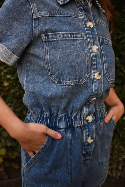 Denim Dreams Romper
