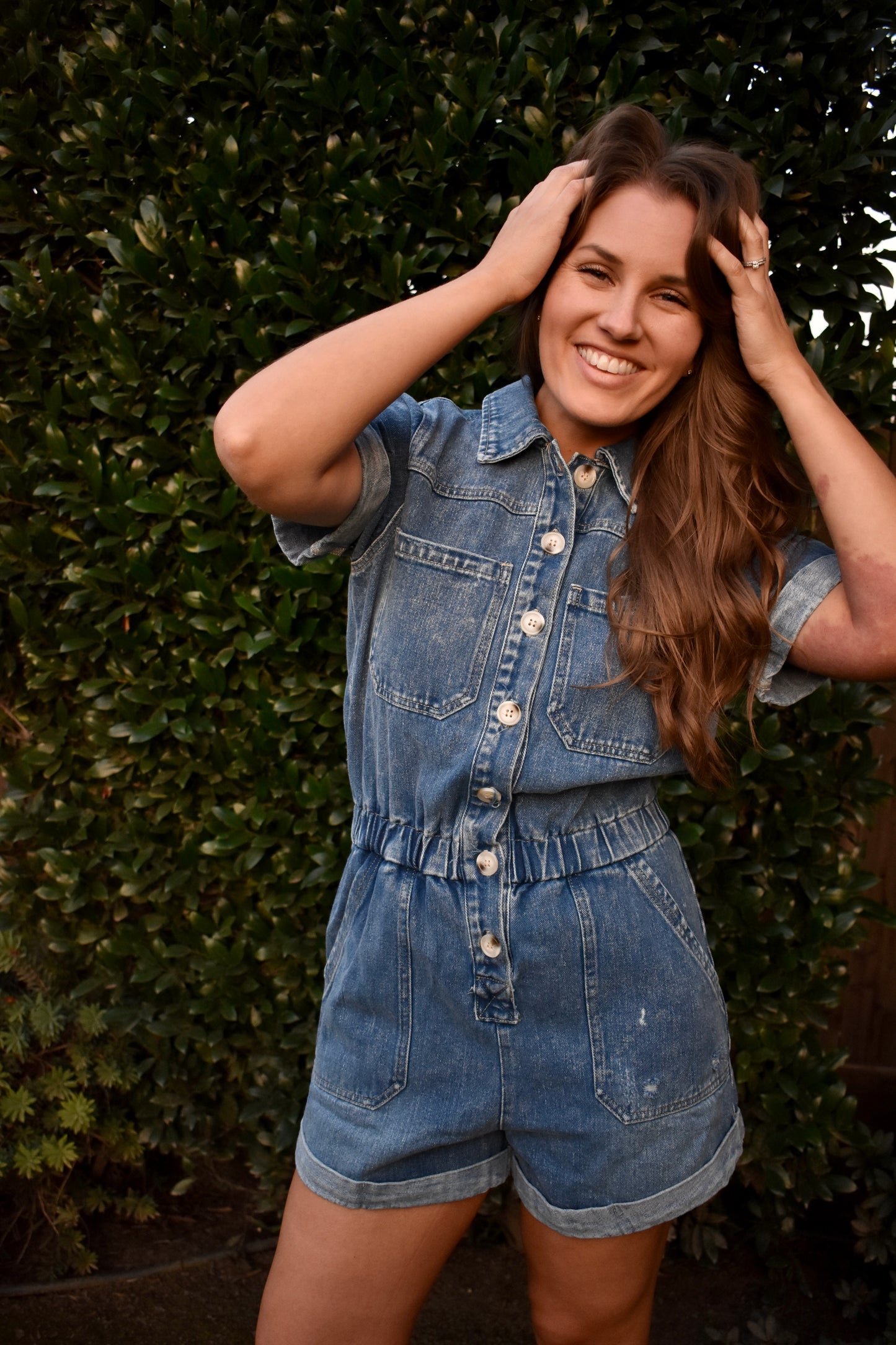 Denim Dreams Romper