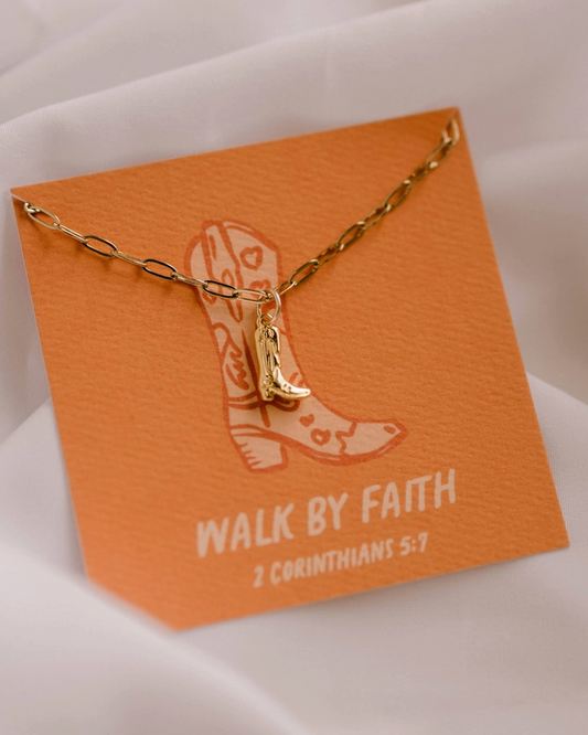Walk By Faith Necklace