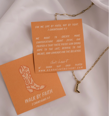 Walk By Faith Necklace